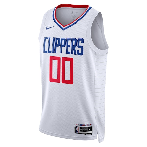 LA Clippers Nike Unisex Swingman Custom Jersey White - Association Edition - Image 2