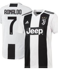 Cristiano Ronaldo Juventus adidas 2018/19 Home Replica Player Jersey - White