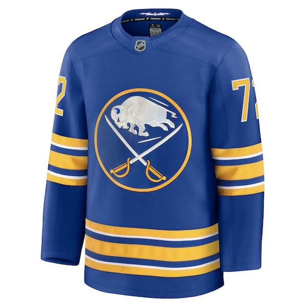 Tage Thompson Buffalo Sabres Home Premium Jersey - Royal/Black - Image 3