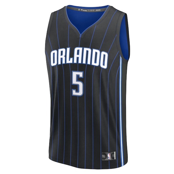 Paolo Banchero Orlando Magic Youth Fast Break Replica Player Jersey - Icon Edition - Black - Image 2
