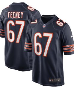 Dan Feeney Chicago Bears Nike Team Game Jersey -  Navy