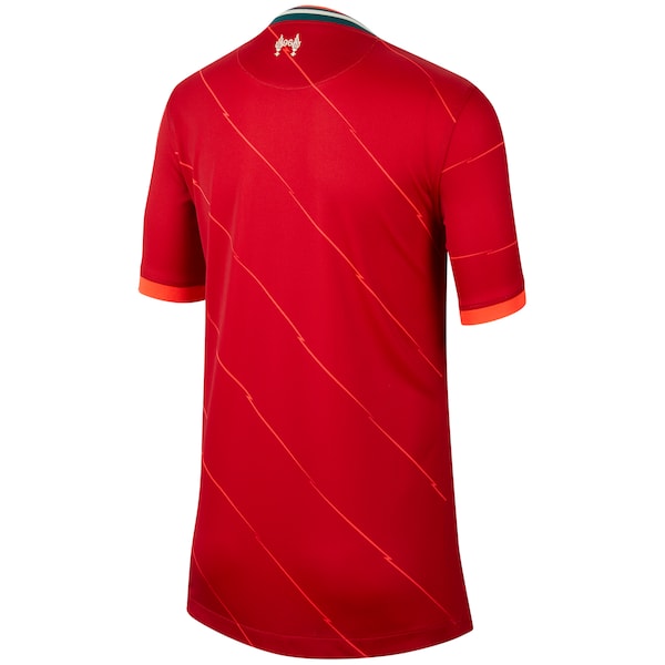 Liverpool Nike Youth 2021/22 Home Breathe Stadium Replica Jersey - Red - Image 3