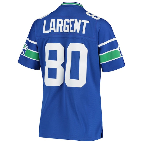 Steve Largent Seattle Seahawks Women's 1985 Legacy Replica Jersey - Royal - Image 3
