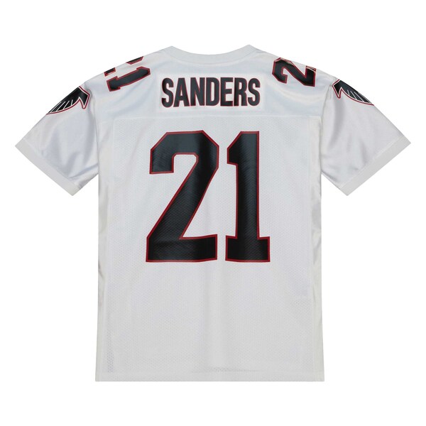Deion Sanders Atlanta Falcons 1991 Authentic Throwback Retired Player Jersey - White - Image 4