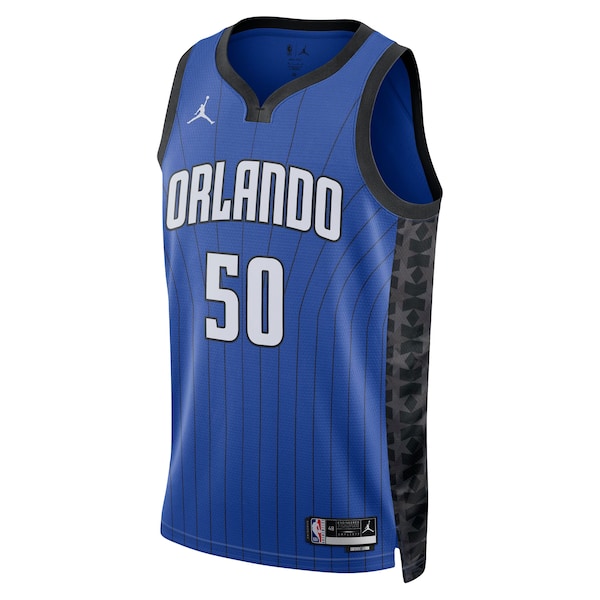 Cole Anthony Orlando Magic Jordan Brand Unisex Swingman Jersey - Statement Edition - Blue - Image 2