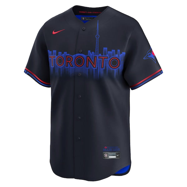 Toronto Blue Jays Nike 2024 City Connect Limited Jersey - Navy - Image 2