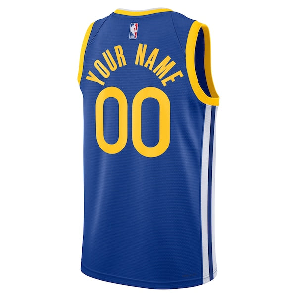 Golden State Warriors Nike Unisex Swingman Custom Jersey Royal - Icon Edition - Image 3