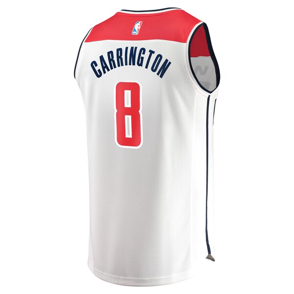 Carlton Carrington Washington Wizards Fast Break Replica Player Jersey - Association Edition - White - Image 3