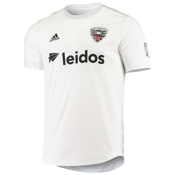 D.C. United adidas 2020 Authentic Away Jersey - White - Image 2