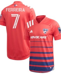 Jesus Ferreira FC Dallas adidas 2020 Legacy EQT Authentic Jersey - Red