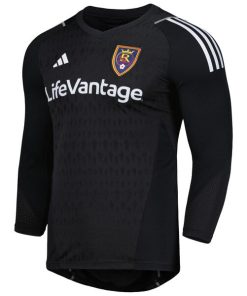 Alternative view of Real Salt Lake adidas 2024 Goalkeeper Long Sleeve Replica Jersey - Black