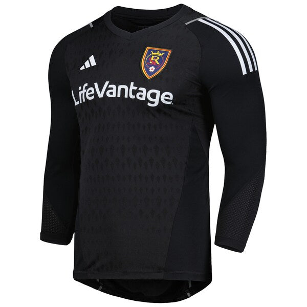 Real Salt Lake adidas 2024 Goalkeeper Long Sleeve Replica Jersey - Black - Image 2