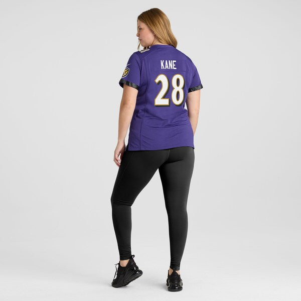 Sanoussi Kane Baltimore Ravens Nike Women's Game Jersey - Purple - Image 7