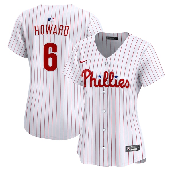 Ryan Howard Philadelphia Phillies Nike Women's Limited Jersey - White/Light Blue - Image 2