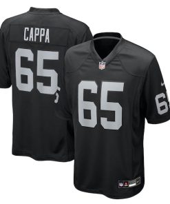 Alex Cappa Las Vegas Raiders Nike Team Game Jersey -  Black