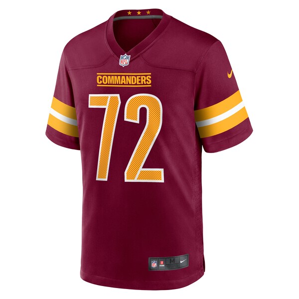 Charles Leno Jr. Washington Commanders Nike Home Game Player Jersey - Burgundy - Image 2