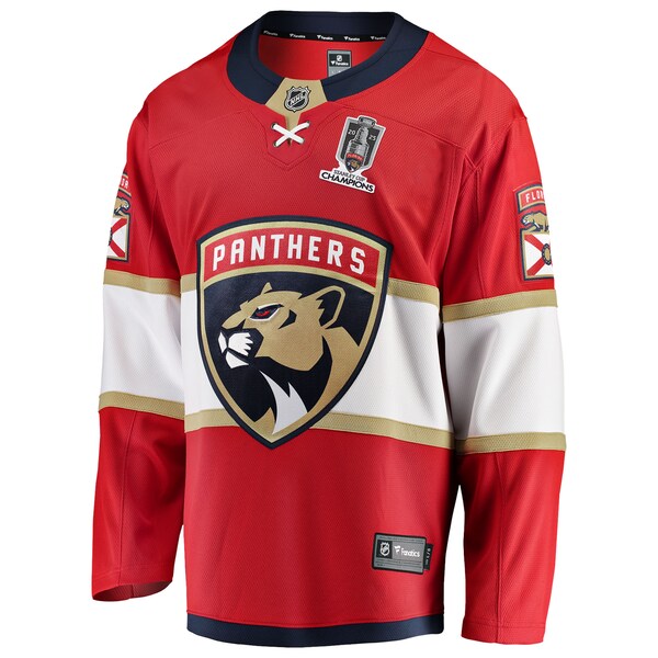 Florida Panthers 2025 Stanley Cup Champions Breakaway Jersey - Red - Image 2