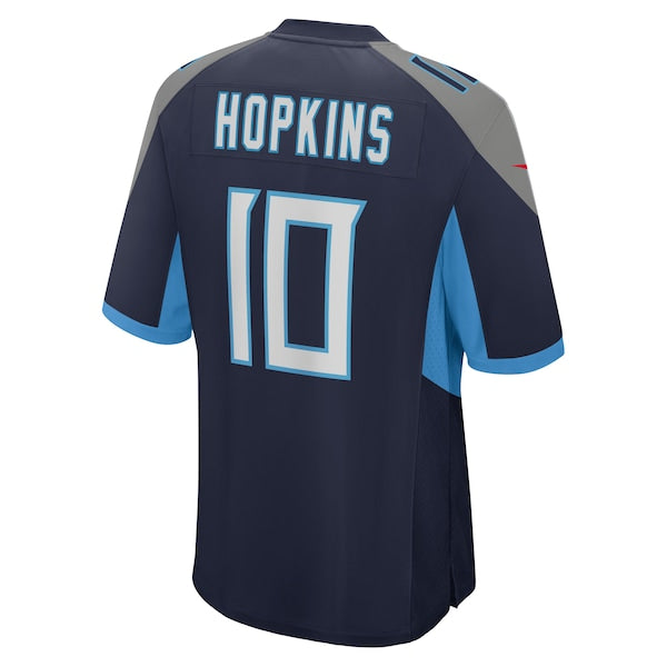DeAndre Hopkins Tennessee Titans Nike Game Jersey - Navy/Light Blue/White - Image 4