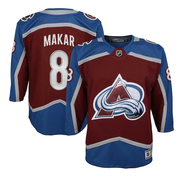 Cale Makar Colorado Avalanche Preschool Home Premier?Player Jersey - Burgundy