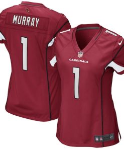 Alternative view of Kyler Murray Arizona Cardinals Nike Women's Game Player Jersey - Cardinal/Black