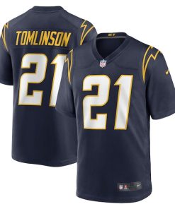 Alternative view of LaDainian Tomlinson Los Angeles Chargers Nike Retired Player Jersey - Navy/Powder Blue/Royal