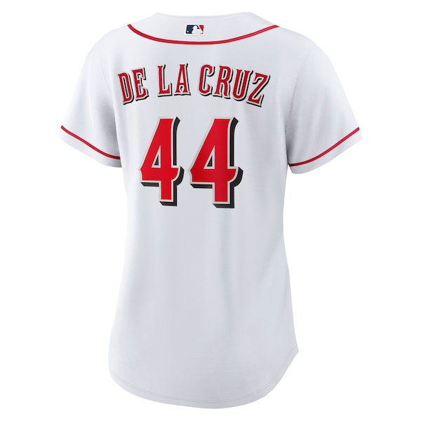 Elly De La Cruz Cincinnati Reds Nike Women's Home Replica Jersey - White - Image 3