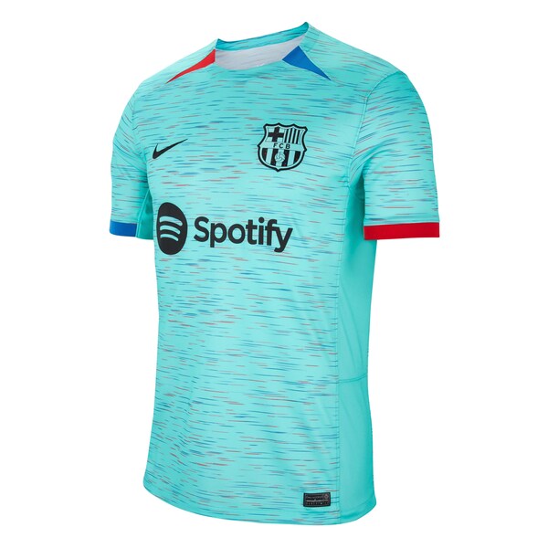 Ronald Araujo Barcelona Nike 2023/24 Third Replica Jersey - Aqua/Royal/White - Image 3