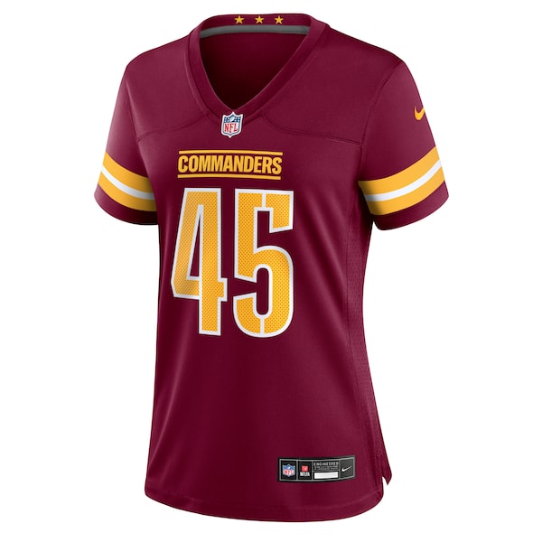Dominique Hampton Washington Commanders Nike Women's Game Jersey - Burgundy - Image 7