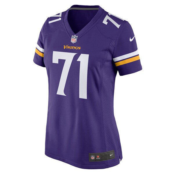 Christian Darrisaw Minnesota Vikings Nike Women's Game Jersey - Purple - Image 2