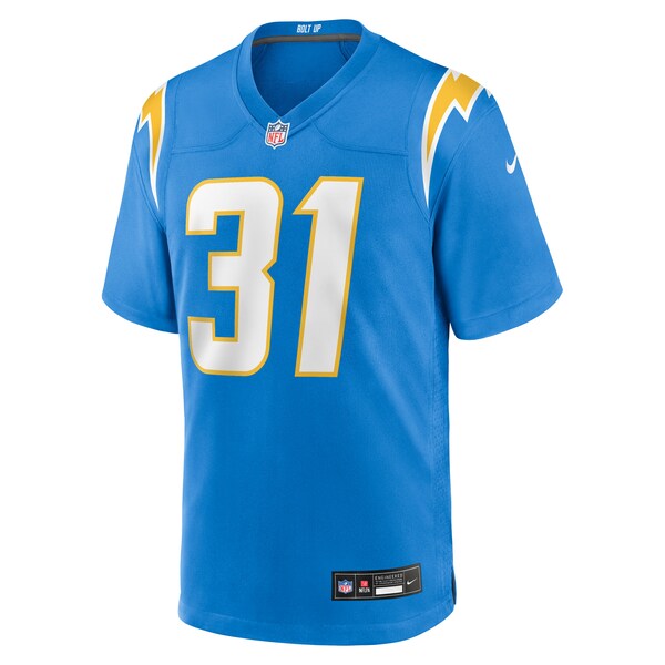 Trikweze Bridges Los Angeles Chargers Nike Team Game Jersey - Powder Blue - Image 3
