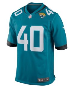 Alternative view of Tyler Hall Jacksonville Jaguars Nike Team Game Jersey -  Teal