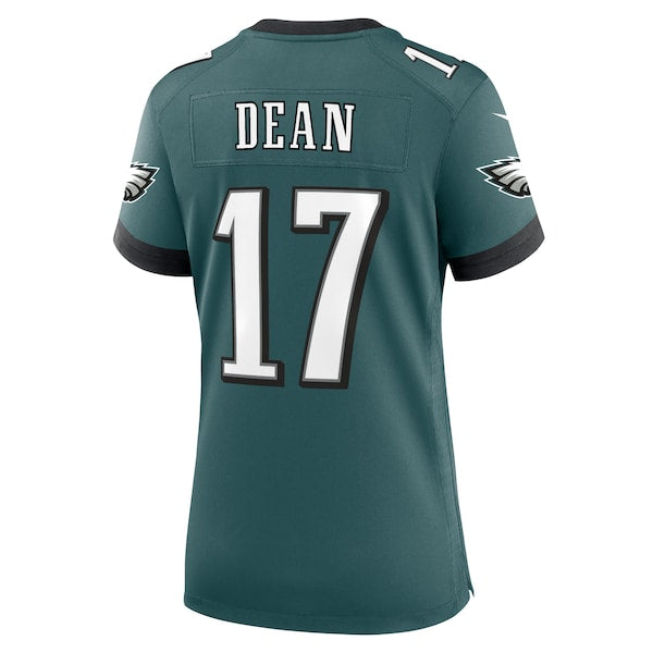 Nakobe Dean Philadelphia Eagles Nike Women's Team Game Jersey - Midnight Green - Image 3
