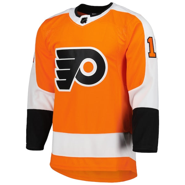 Travis Konecny Philadelphia Flyers adidas Home Primegreen Authentic Player Jersey - Orange - Image 2