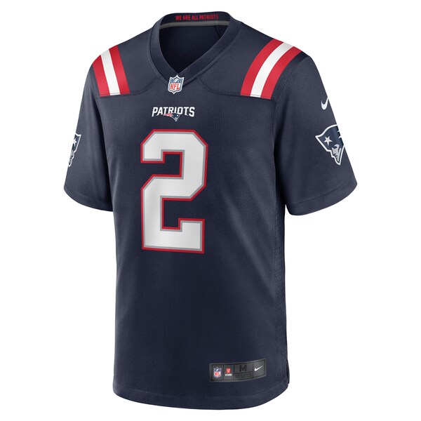Jalen Mills New England Patriots Nike Game Player Jersey - Navy - Image 2