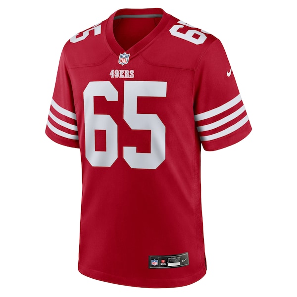 Drew Moss San Francisco 49ers Nike Team Game Jersey - Scarlet - Image 2