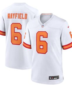 Baker Mayfield '76 Tampa Bay Buccaneers Nike  Player Game Jersey - White/Red/Orange