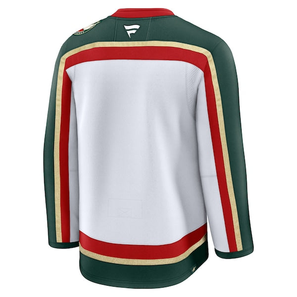 Minnesota Wild 25th Anniversary Premium Jersey - White/Green - Image 3