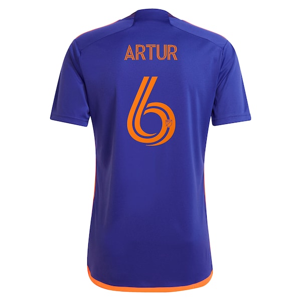 Artur Houston Dynamo FC adidas 2024 Still Holdin' Replica Player Jersey - Purple - Image 3