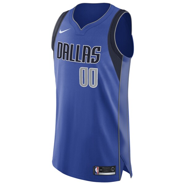 Dallas Mavericks Nike 2020/21 Authentic Custom Jersey Royal - Icon Edition - Image 2