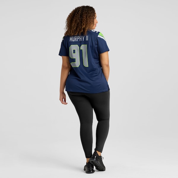 Byron Murphy II Seattle Seahawks Nike Women's Team Game Jersey - College Navy - Image 7