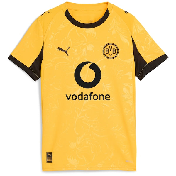 Borussia Dortmund Puma Youth 2025/26 Cup Replica Jersey - Yellow - Image 2