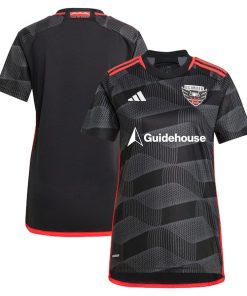 D.C. United adidas Women's 2024 The Icon Kit Replica Jersey?¨C Black