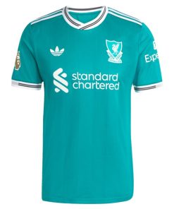 Alternative view of Alexander Isak Liverpool adidas 2025/26 Third Authentic Player Jersey - Green