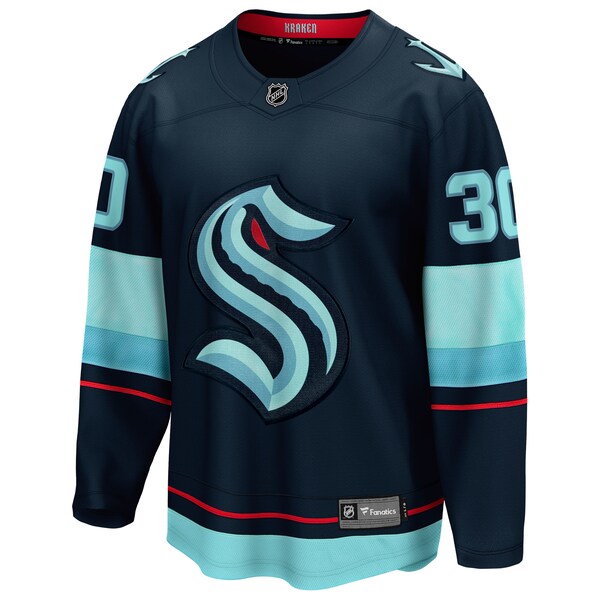 Matt Murray Seattle Kraken Home Breakaway Jersey - Deep Sea Blue - Image 2