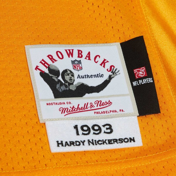 Hardy Nickerson Tampa Bay Buccaneers 1993 Authentic Throwback Retired Player Jersey - Orange - Image 5