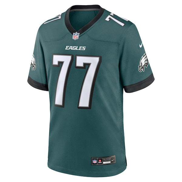 Mekhi Becton Philadelphia Eagles Nike Team Game Jersey - Midnight Green - Image 3