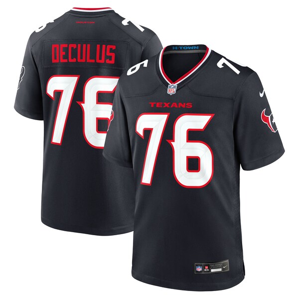 Austin Deculus Houston Texans Nike Team Game Jersey - Navy