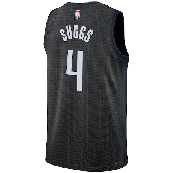 Jalen Suggs Orlando Magic Nike Unisex 2022/23 Swingman Jersey - City Edition - Black - Image 3