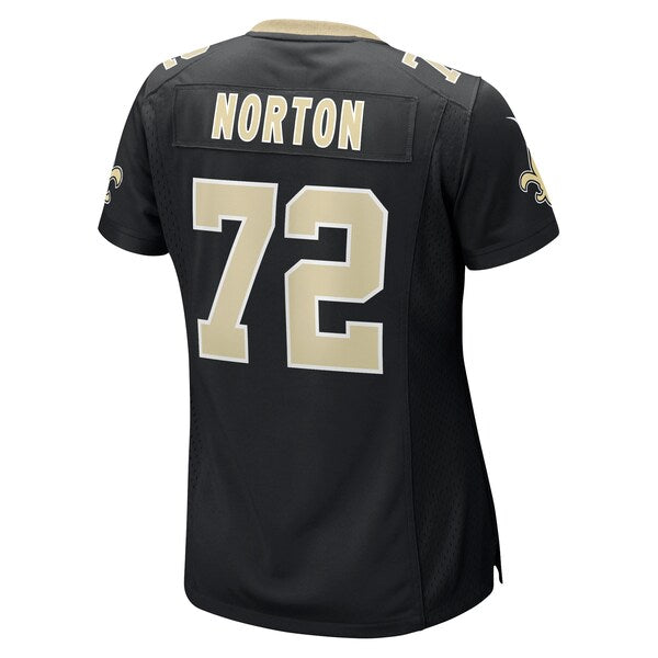 Storm Norton New Orleans Saints Nike Women's Game Jersey - Black - Image 3