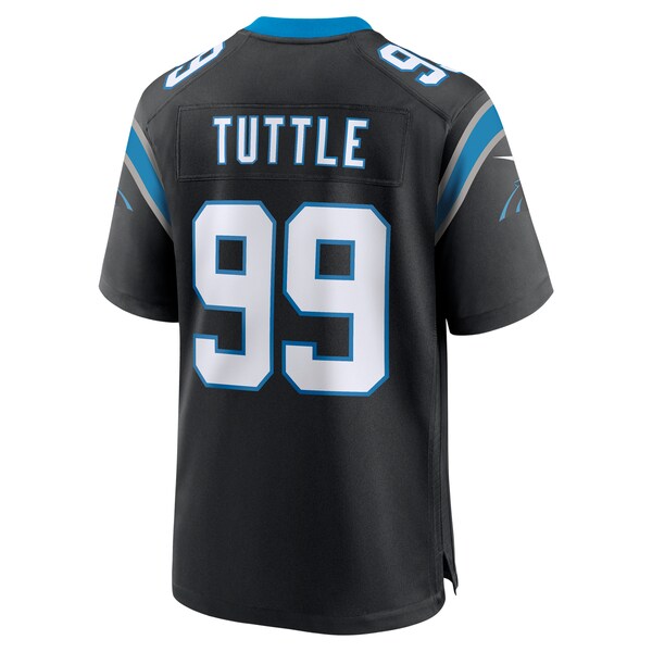 Shy Tuttle Carolina Panthers Nike Game Jersey - Black - Image 2